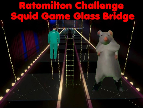 Παιχνίδι Rato Milton Challenge Squid Glass Glass Bridge  σε απευθείας σύνδεση