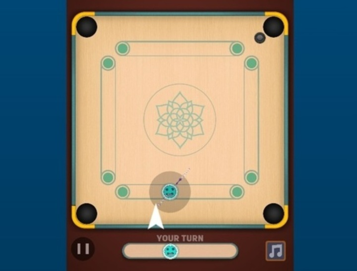 Παιχνίδι Carrom Rush  σε απευθείας σύνδεση