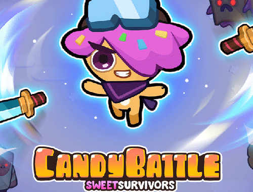 Παιχνίδι Candy Battle: Sweet Survivors  σε απευθείας σύνδεση
