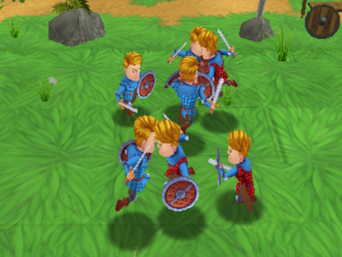 Παιχνίδι Kingdom Battle Fortnight 3d  σε απευθείας σύνδεση