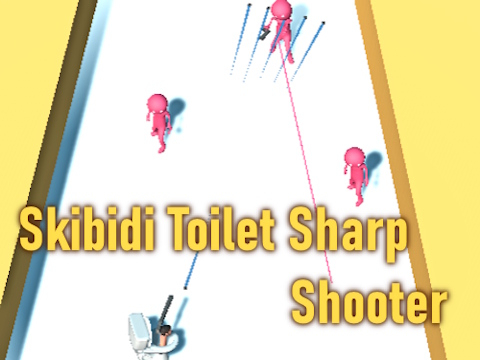 Παιχνίδι Skibidi τουαλέτα sharp shooter  σε απευθείας σύνδεση
