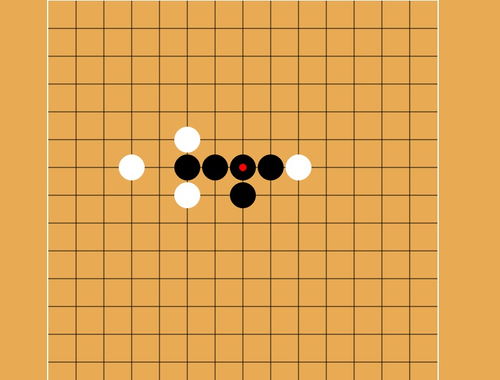 Παιχνίδι Gomoku πέντε πέτρες στη σειρά  σε απευθείας σύνδεση