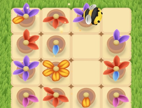 Παιχνίδι Bloom Sort 2: Puzzle μελισσών  σε απευθείας σύνδεση