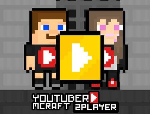 Παιχνίδι YouTuber Minecraft 2 Player  σε απευθείας σύνδεση