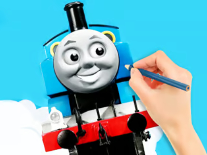 Παιχνίδι Βιβλίο ζωγραφικής: Thomas & Friends  σε απευθείας σύνδεση
