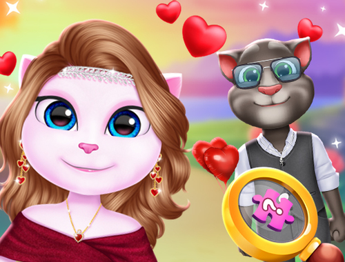 Παιχνίδι Kitty ζευγάρι Lovely Valentine  σε απευθείας σύνδεση