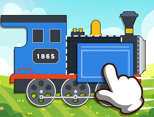 Παιχνίδι Labo Brick Train Game για παιδιά  σε απευθείας σύνδεση