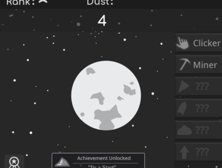 Παιχνίδι Planet Clicker Dust Collector  σε απευθείας σύνδεση