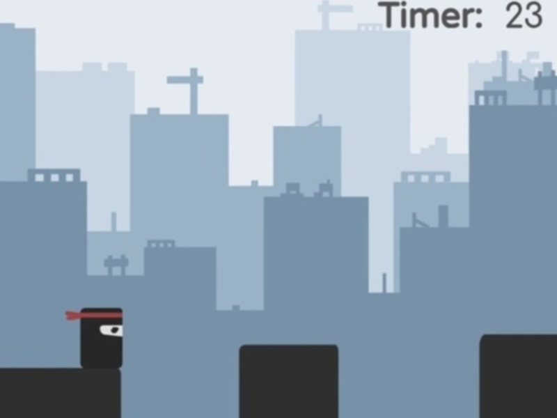 Παιχνίδι Ninja Rooftop  σε απευθείας σύνδεση