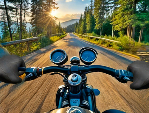 Παιχνίδι Racer μοτοσικλέτας: Mayhem Road  σε απευθείας σύνδεση