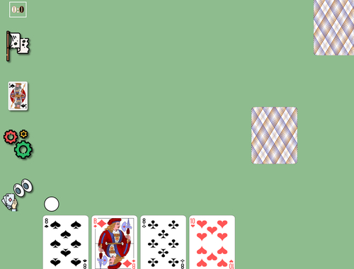 Παιχνίδι Mau -Mau - 101 Duel Card Duel  σε απευθείας σύνδεση