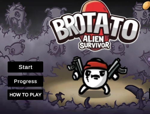 Παιχνίδι Brotato Alien Survivor  σε απευθείας σύνδεση