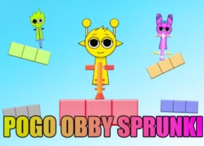 Παιχνίδι Pogo Obby Sprunki  σε απευθείας σύνδεση