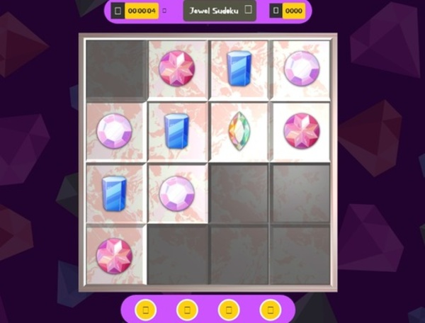 Παιχνίδι 3d Jewel Sudoku  σε απευθείας σύνδεση