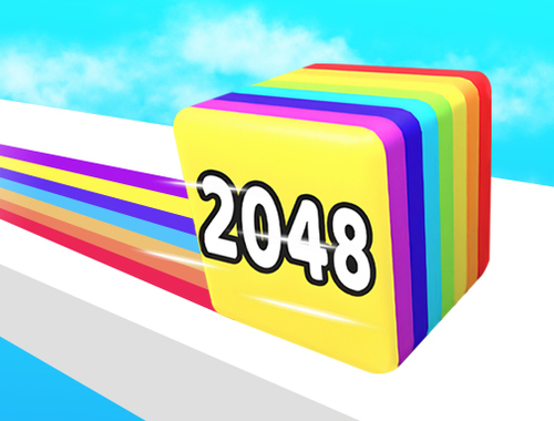 Παιχνίδι Jelly Run 2048  σε απευθείας σύνδεση