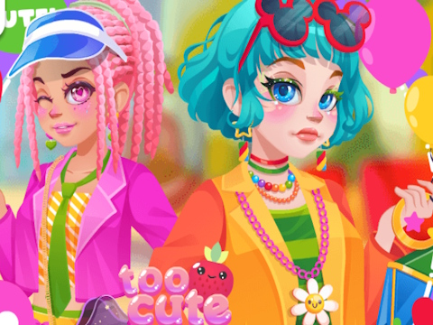 Παιχνίδι Girly Quirky Look  σε απευθείας σύνδεση