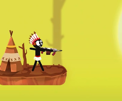 Παιχνίδι Κυνηγός Stickman  σε απευθείας σύνδεση
