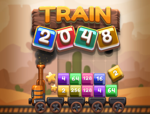 Παιχνίδι Τρένο 2048  σε απευθείας σύνδεση
