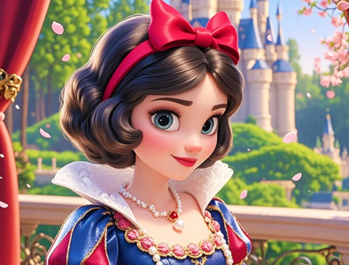 Παιχνίδι Βρείτε τις διαφορές: Snow White  σε απευθείας σύνδεση