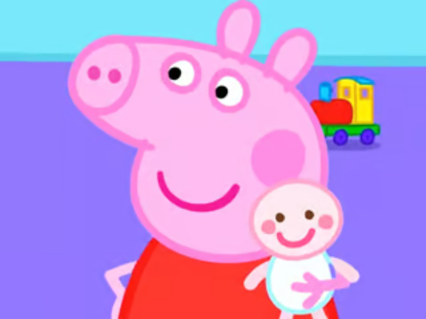 Παιχνίδι Παζλ: Peppa Pig New Baby  σε απευθείας σύνδεση