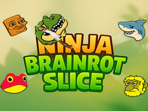 Παιχνίδι Φέτα ninja brainrot  σε απευθείας σύνδεση