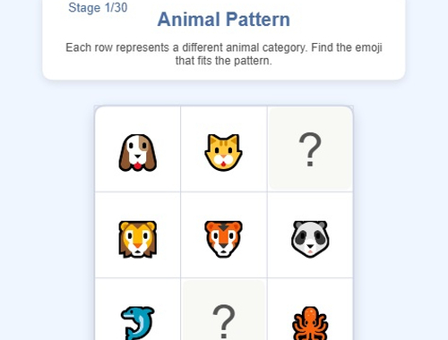 Παιχνίδι Emoji ταξινόμηση 30  σε απευθείας σύνδεση