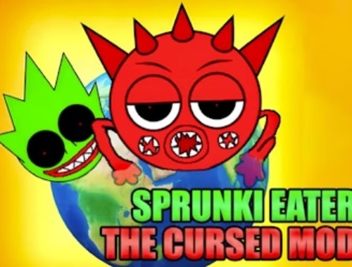 Παιχνίδι Sprunki Eater The Cursed Mod  σε απευθείας σύνδεση