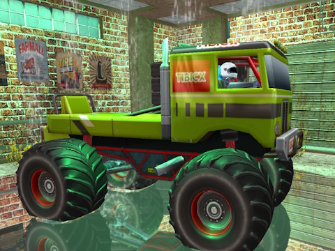 Παιχνίδι Ρεαλιστικό προσομοιωτή offroad Monster Truck  σε απευθείας σύνδεση