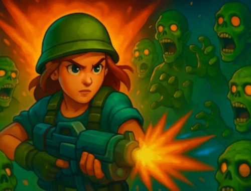 Παιχνίδι Zombie Auto Defense  σε απευθείας σύνδεση