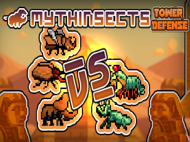 Παιχνίδι Mythinsects Tower Άμυνα σε απευθείας σύνδεση