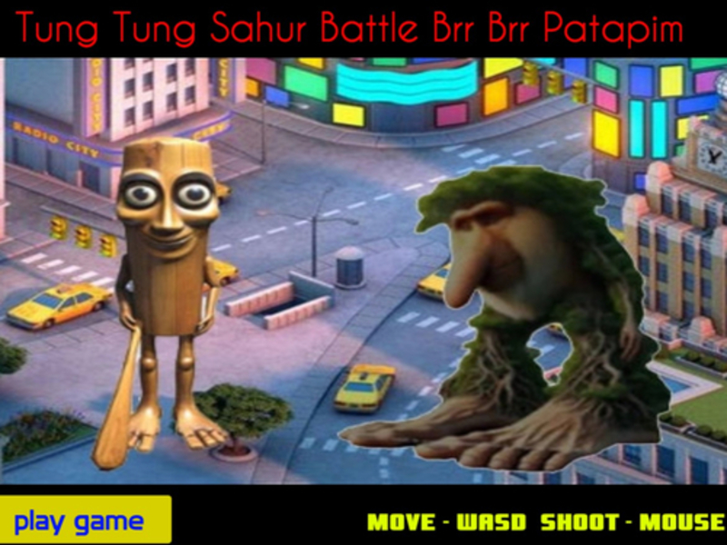Παιχνίδι Tung tung sahur μάχη brr brr patapim σε απευθείας σύνδεση