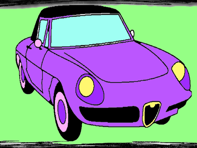 Παιχνίδι Alfa romeo χρωματισμός σε απευθείας σύνδεση
