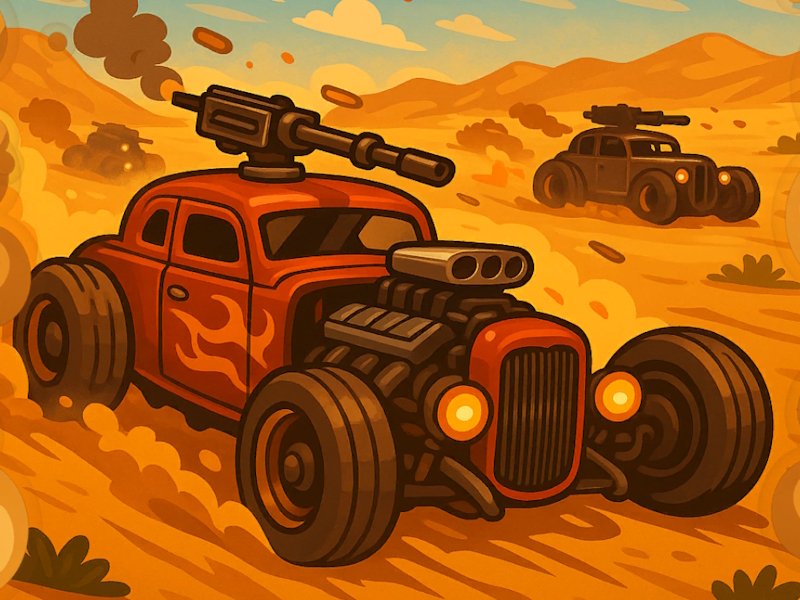 Παιχνίδι Hot Rods Arena αστέρια σε απευθείας σύνδεση
