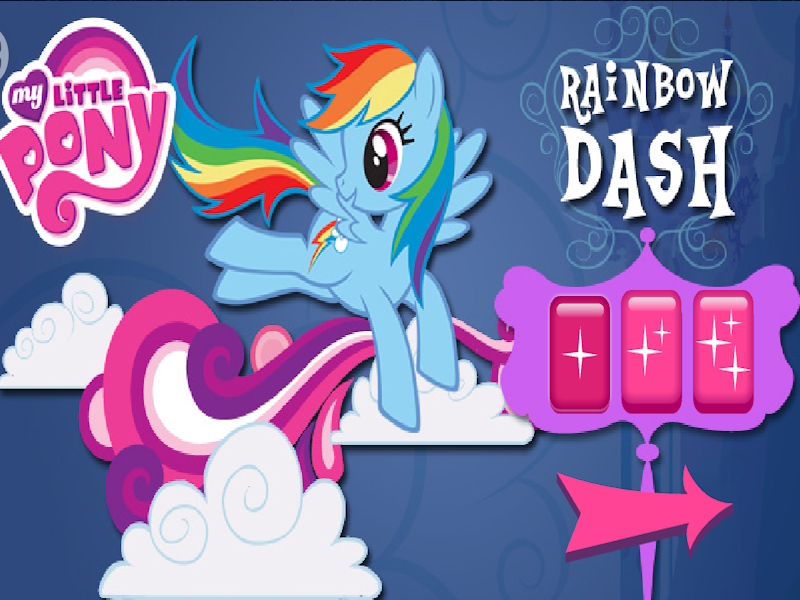 Παιχνίδι Το σύννεφο του Rainbow Dash σε απευθείας σύνδεση