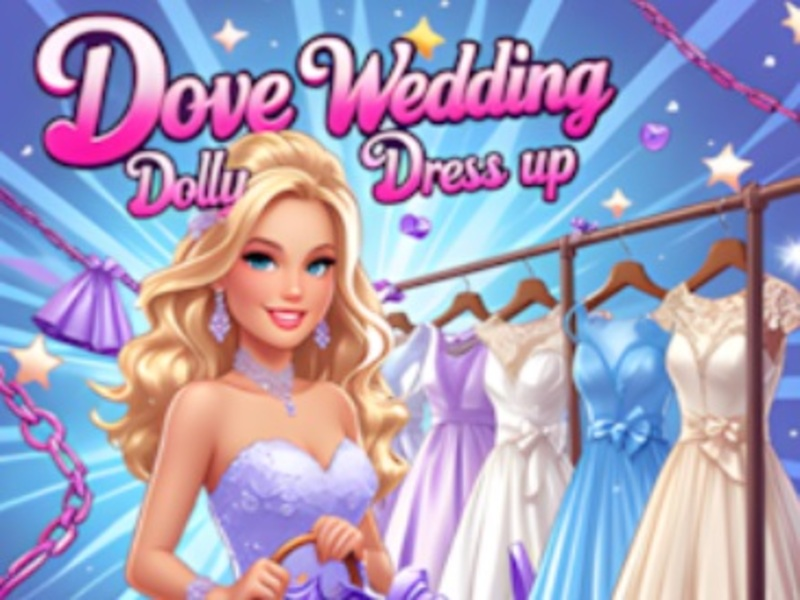 Παιχνίδι Dove Wedding Dolly ντύνονται σε απευθείας σύνδεση