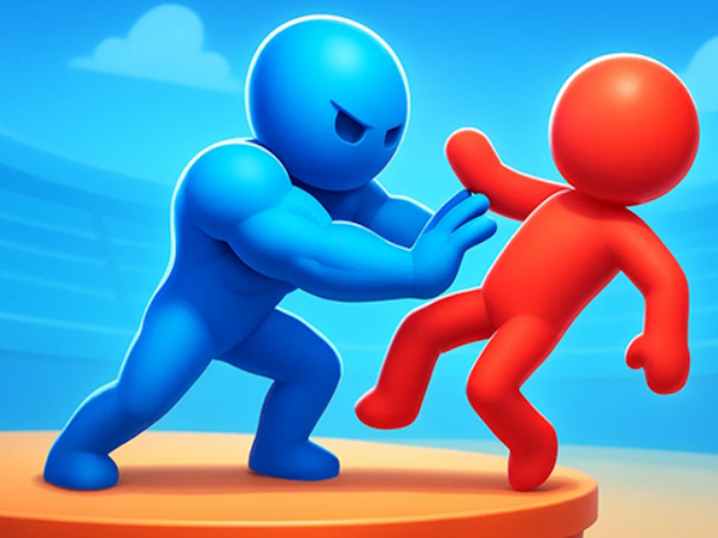Παιχνίδι Ο στρατός του Stickman Pusher σε απευθείας σύνδεση