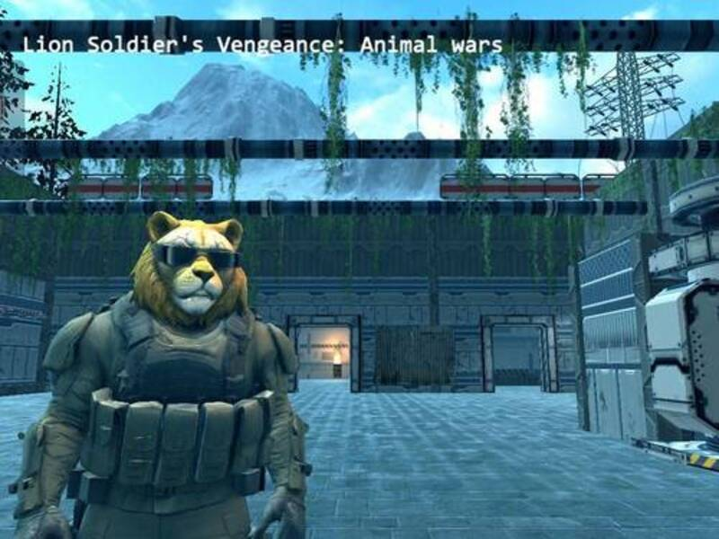 Παιχνίδι Εκδίκηση του στρατιώτη Lion: Animal Wars σε απευθείας σύνδεση