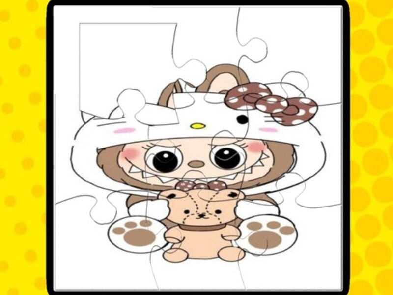 Παιχνίδι Labubu Jigsaw Puzzles for Kids Game σε απευθείας σύνδεση