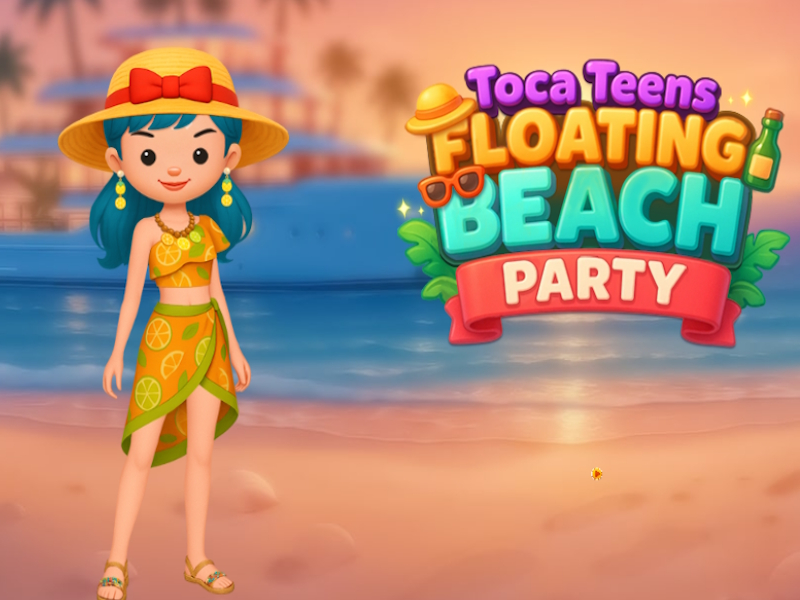 Παιχνίδι Toca Teens Floating Beach Party σε απευθείας σύνδεση