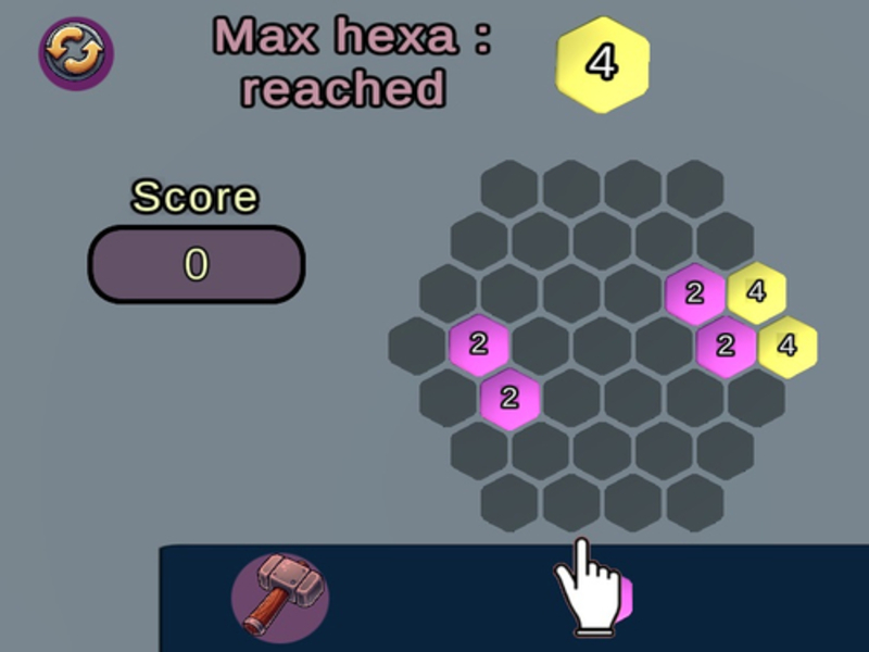 Παιχνίδι Max Hexa σε απευθείας σύνδεση