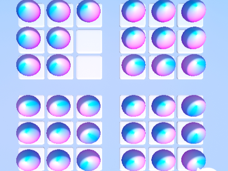 Παιχνίδι Marble Snap: Παιχνίδι παζλ χρώματος σε απευθείας σύνδεση