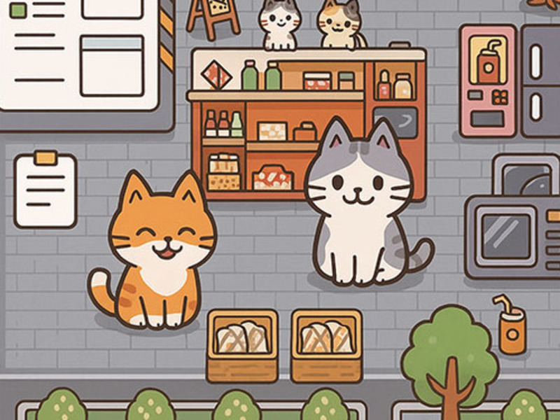 Παιχνίδι Cat Mini εστιατόριο σε απευθείας σύνδεση