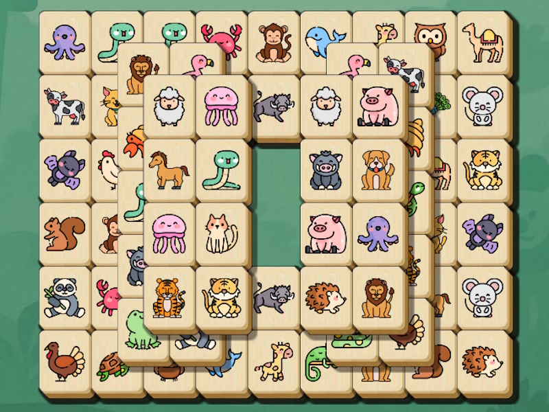 Παιχνίδι Critter Mahjong Solitaire σε απευθείας σύνδεση