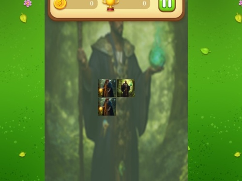 Παιχνίδι Nature Druid Memory Match σε απευθείας σύνδεση