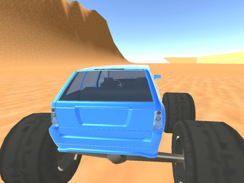 Παιχνίδι Αστυνομία vs Bandits Monster Truck σε απευθείας σύνδεση