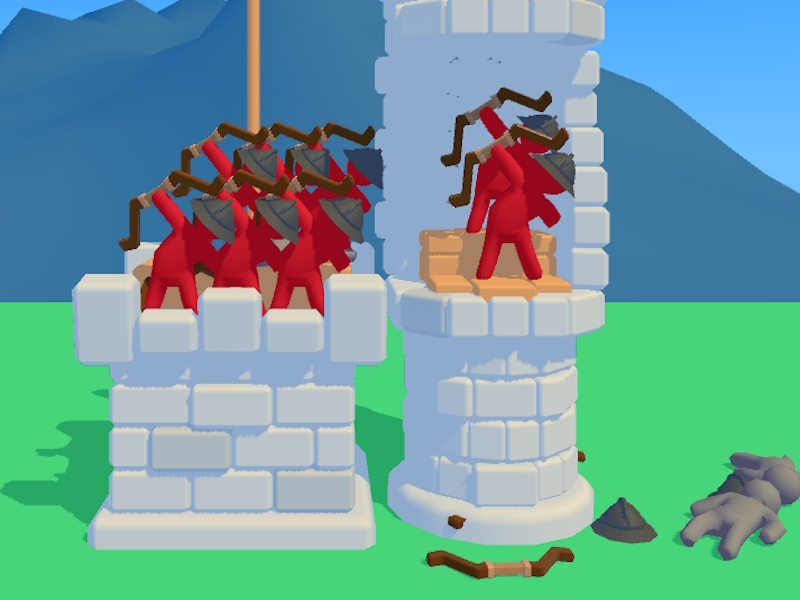 Παιχνίδι Ήρωες Archers: Castle War σε απευθείας σύνδεση