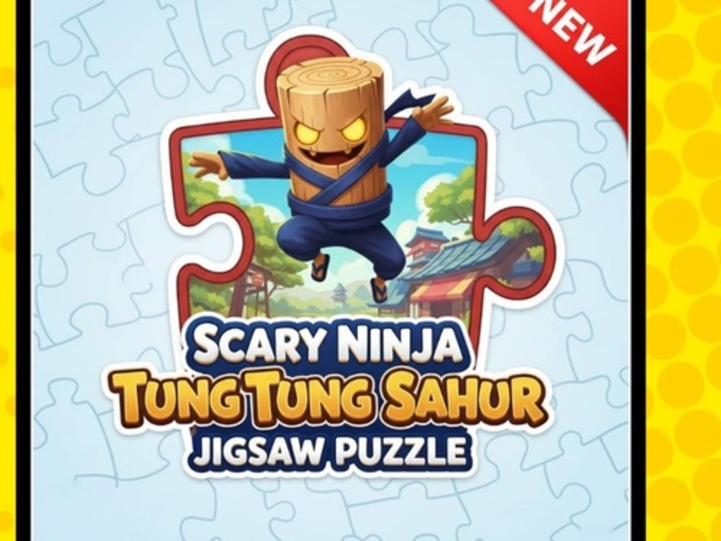 Παιχνίδι Τρομακτικό ninja tung tung sahur παζλ παζλ παζλ σε απευθείας σύνδεση
