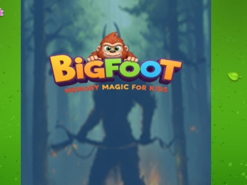 Παιχνίδι Bigfoot Memory Magic για παιδιά σε απευθείας σύνδεση