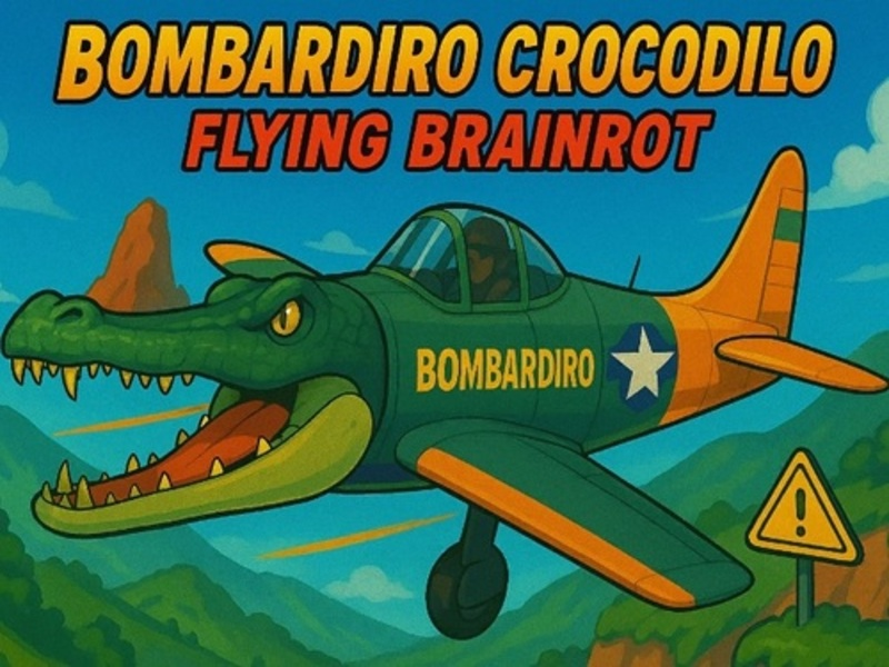 Παιχνίδι Bombardiro Crocodilo Flying Brainrot σε απευθείας σύνδεση