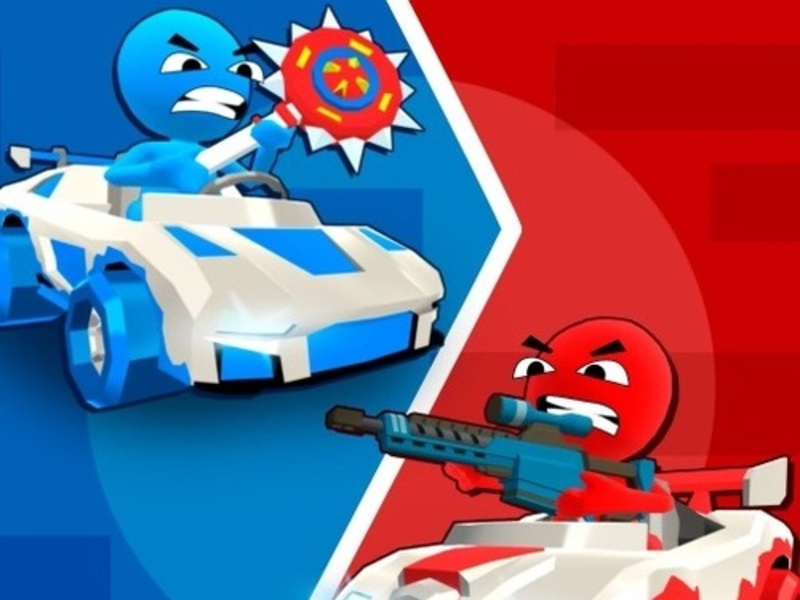 Παιχνίδι Stickman Battle 1-4 παίκτες σε απευθείας σύνδεση